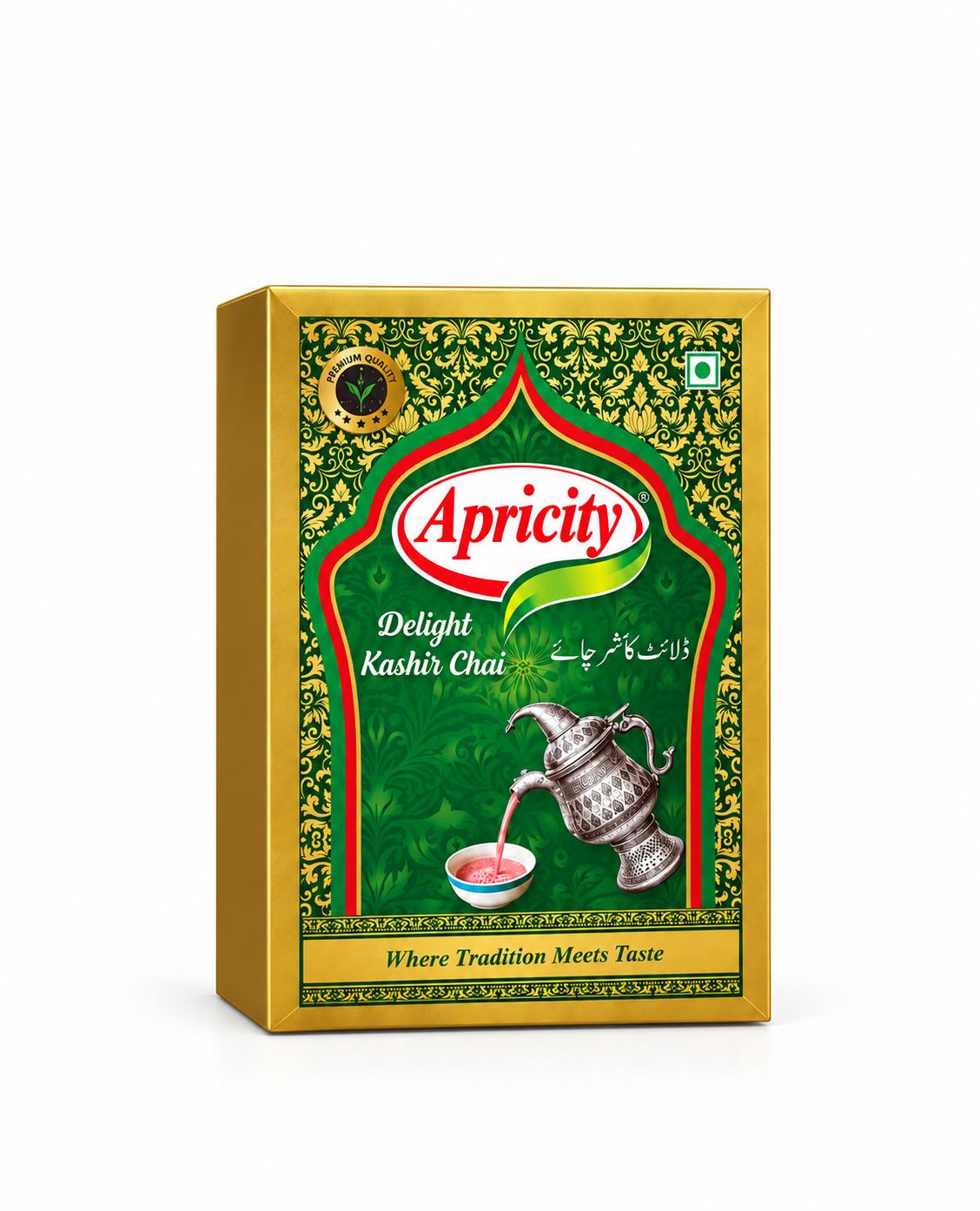 APRICITY DELIGHT KASHIR CHAI 250GRM BOX - View 1