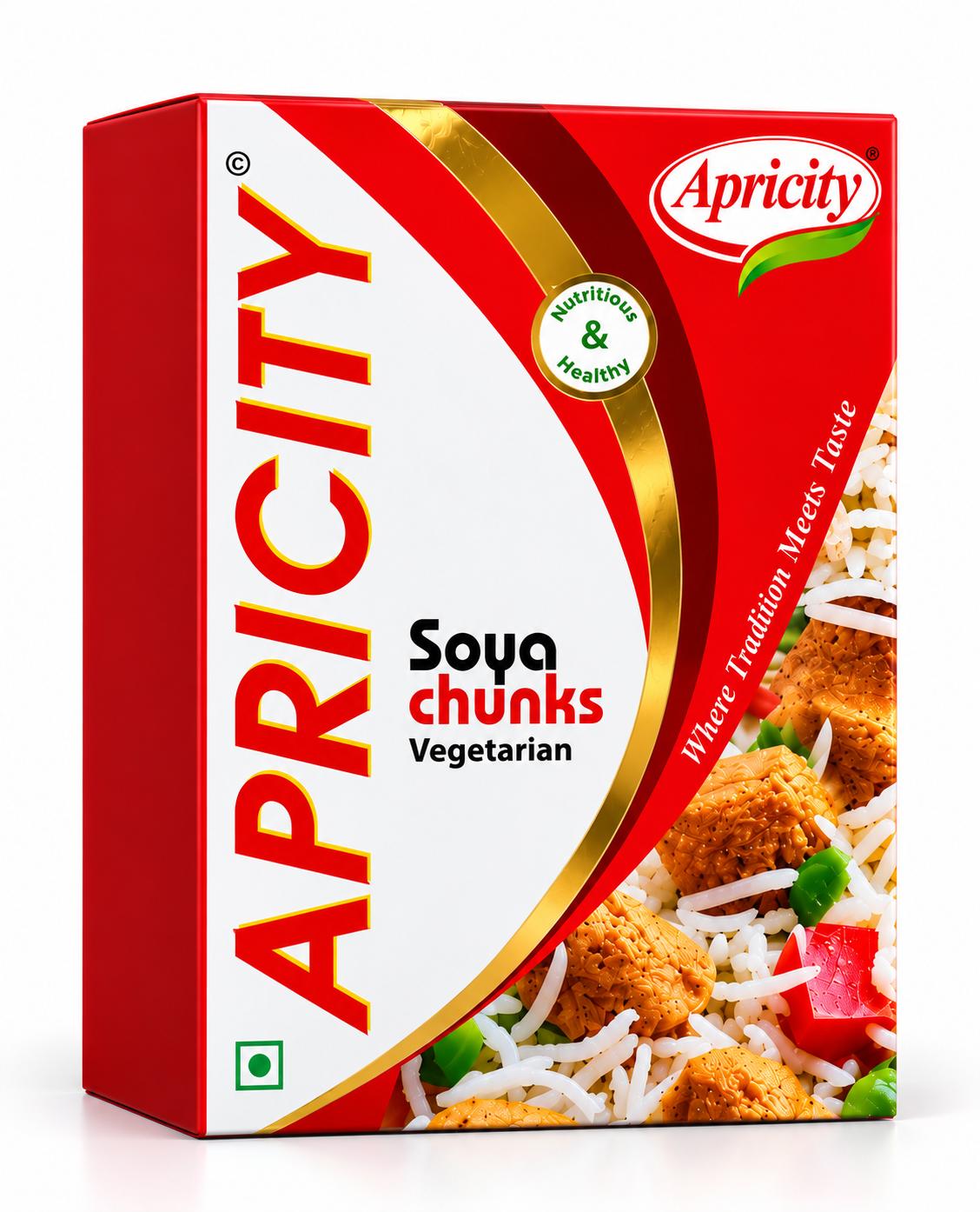 APRICITY SOYA CHUNKS 200GRM BOX - View 1