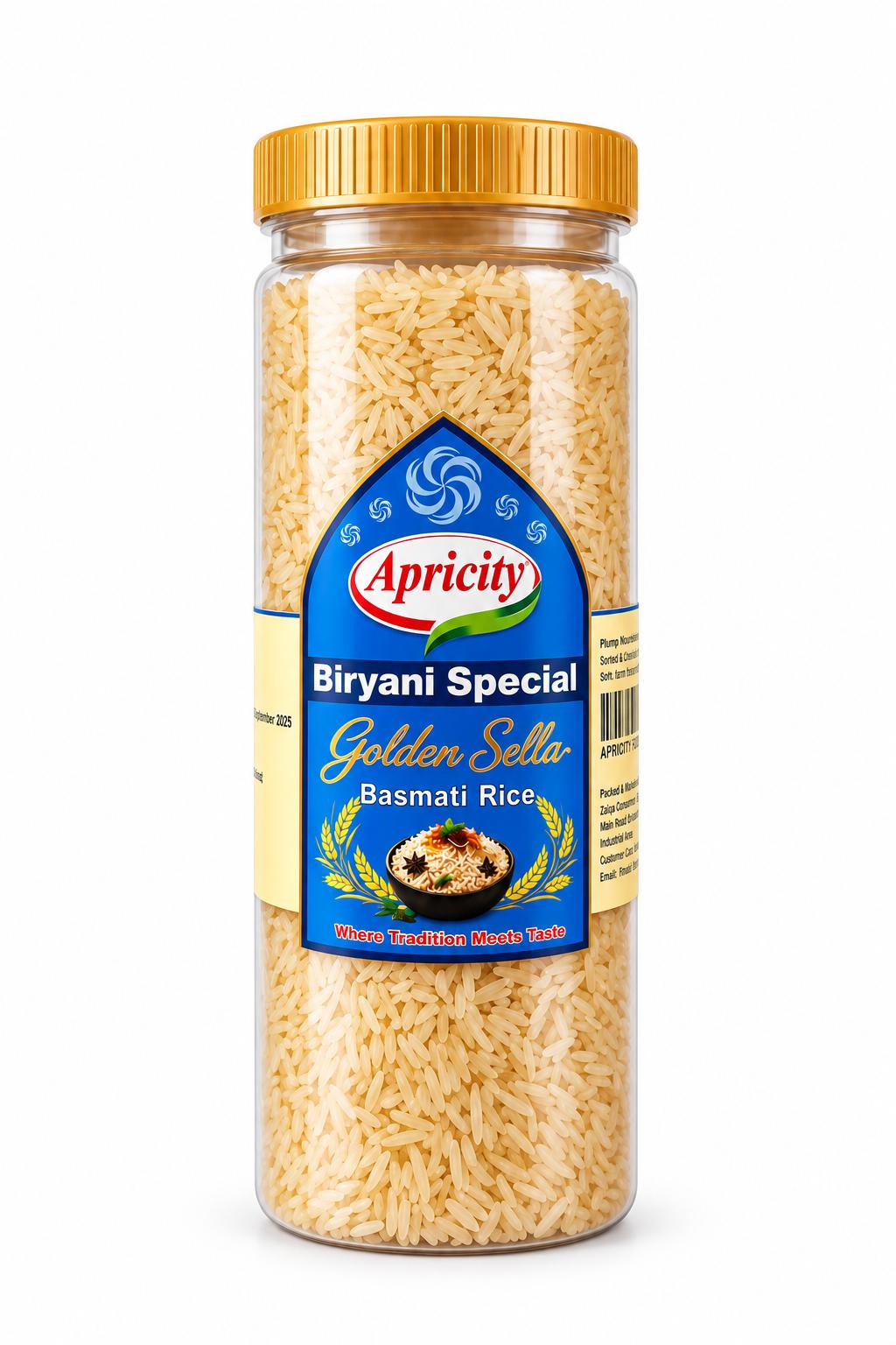 APRICITY BASMATI RICE 800GRM JAR - View 1