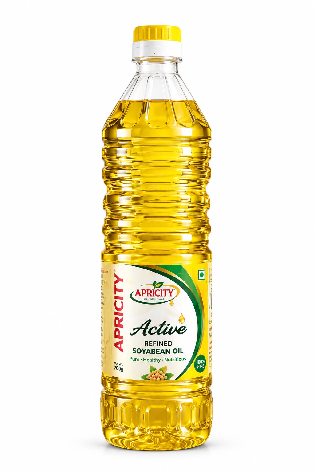APRICITY ACTIVE REFINED SOYABEAN OIL 700GRM PET - View 1